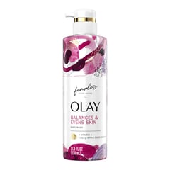 Olay Fearless Balances And Evens Skin Body Wash
