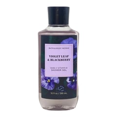 Bath & Body Works Violet Leaf & Blackberry Shower Gel