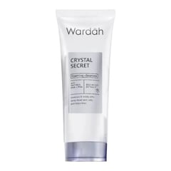 Wardah Crystal Secret Foaming Cleanser with Natural AHA+PHA