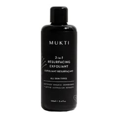 Mukti Organics 2-In-1 Resurfacing Exfoliant