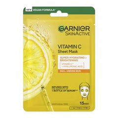 Garnier Brightening & Super Hydrating Vitamin C Sheet Mask