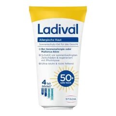 Ladival Allergische Haut Sonnenschutz-Gel Für Das Gesicht SPF 50+