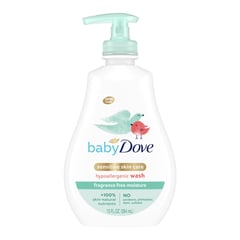 Dove Baby Fragrance Free Moisture Hypoallergenic Wash