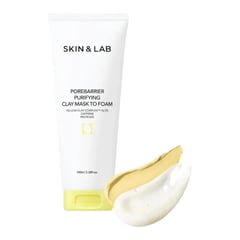 Skin&Lab Porebarrier Purifying Clay Mask To Foam