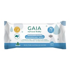 Gaia Skin Naturals 99.5% Pure Water Wipes