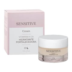 Deliplus Sensitive Cream Hidratante Fortalecedora (Sensitive Strengthening Moisturizing Face Cream)