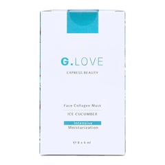 G.LOVE Face Mask With Collagen And Hyaluronic Acid Ice Cucumber