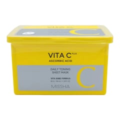 Missha Vita C Plus Daily Toning Sheet Mask