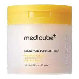 MediCube وسادات تونر كوجيك أسيد بالكركم لتنقية البشرة