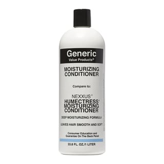 Generic Value Products Moisturizing Conditioner Compare to Nexxus Humectress Moisturizing Conditioner