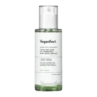 Veganifect Clean And Glow LHA Fermented Mung Bean Ampoule