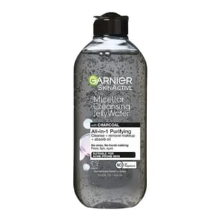 Garnier ماء ميسيلار جيلي للتنظيف مع الفحم