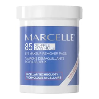 Marcelle وسادات إزالة مكياج العيون الخالية من الزيوت