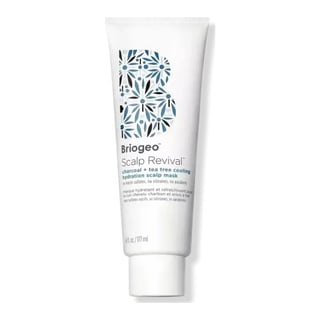 BrioGeo Scalp Revival قناع الفحم وشجرة الشاي المنعش والمرطب لفروة الرأس