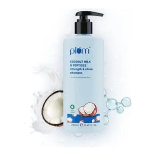 Plum Goodness Coconut Milk & Peptides Strength & Shine Shampoo