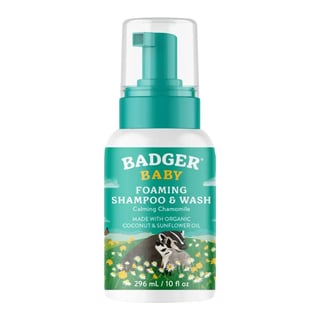 Badger Baby Foaming Shampoo & Wash 嬰兒泡沫洗髮沐浴露