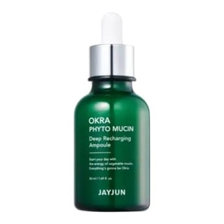 Jayjun Cosmetic Okra Phyto Mucin Deep Recharging Ampoule