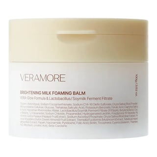 Veramore بلسم التنظيف الرغوي بالحليب للتفتيح