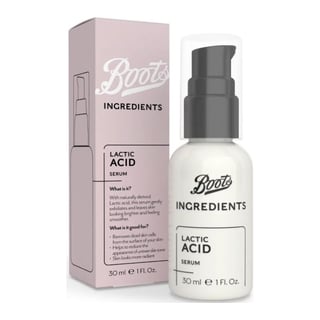 Boots Ingredients Lactic Acid Serum