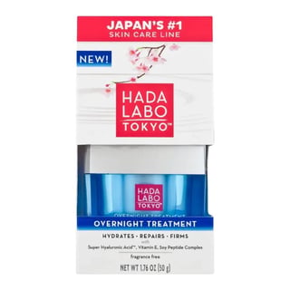 Hada Labo Overnight Treatment Smoothing Cream & Perfecting Serum
