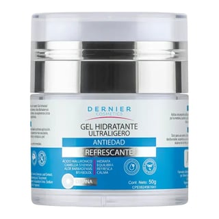 Dernier Cosmetics Gel Hidratante Ultraligero Antiedad Refrescante Para El Día