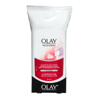 Olay مناديل التنظيف المبللة ريجينيريست بالتقشير الدقيق