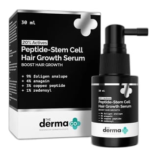 The Derma Co 20% سيروم نمو الشعر بالببتيدات والخلايا الجذعية الفعالة