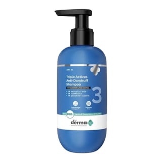 The Derma Co Triple Actives Anti-Dandruff Shampoo