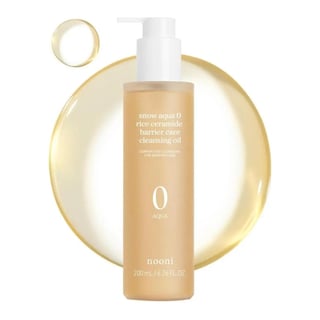 Nooni Snow Aqua 0 Rice Ceramide Barrier Care Cleansing Oil