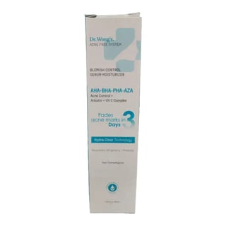 Dr. S. Wong Acne-Free System Blemish Control Serum Moisturizer