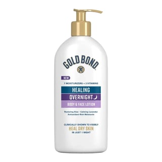 Gold Bond Healing Overnight Body & Face Lotion