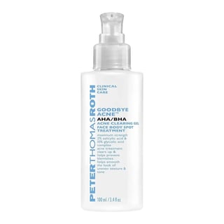 Peter Thomas Roth Goodbye Acne AHA/BHA Acne Clearing Gel Face Body Spot Treatment