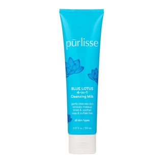 Purlisse حليب التنظيف Blue Lotus 4-In-1