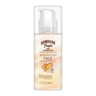 Hawaiian Tropic Silk Hydration 無重力臉部防曬乳 SPF 30
