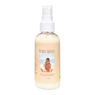 Honeybee Gardens Beach Waves Leave-In Hair Detangler Conditioning Spray