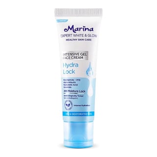Marina Expert White & Glow Intensive Gel Face Cream Hydra Lock
