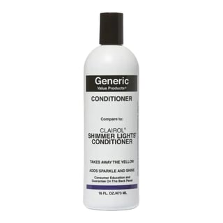 Generic Value Products パープル コンディショナー（Clairol Shimmer Lights Conditioner 比較品）