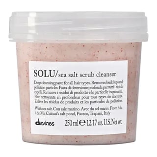 Davines Solu Sea Salt Scrub Cleanser