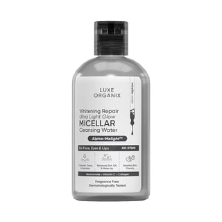 Luxe Organix وايتننغ ريبير ألترا لايت غلو ماء ميسيلار منظف