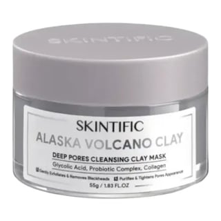 Skintific قناع Alaska Volcano لتنظيف المسام العميقة بالطين