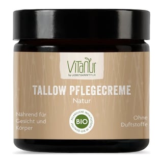 Lebenskraftpur Tallow Pflegecreme Natur 牛脂保溼霜