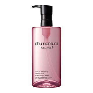 Shu Uemura Porefinist2 زيت تنظيف منعش بالساكورا