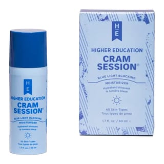 Higher Education Skincare Cram Session Blue Light Blocking Moisturizer