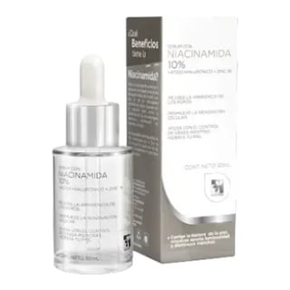Farmatodo Niacinamide 10% + Hyaluronic Acid + Zinc Facial Serum