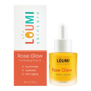 Loumi Skincare Rose Glow Illuminating Face Oil