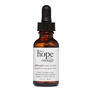 Philosophy when hope is not enough serum