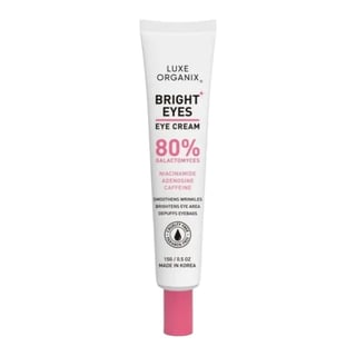 Luxe Organix Bright Eyes كريم للعينين 80% Galactomyces