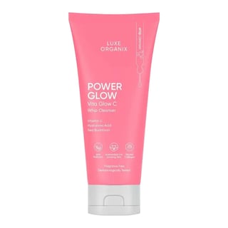 Luxe Organix Power Glow Vita Glow C منظف رغوي مخفوق
