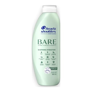 Head & Shoulders Bare Soothing Hydration Silicon-Free Dandruff Shampoo