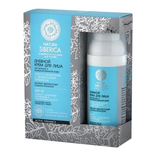 Natura Siberica Day Face Cream for Oily / Combination Skin SPF 15